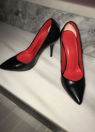 36 Beden siyah Renk Siyah Stiletto