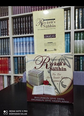 Riyazüs Salihin 8 cilt takım Erkam yayınları 