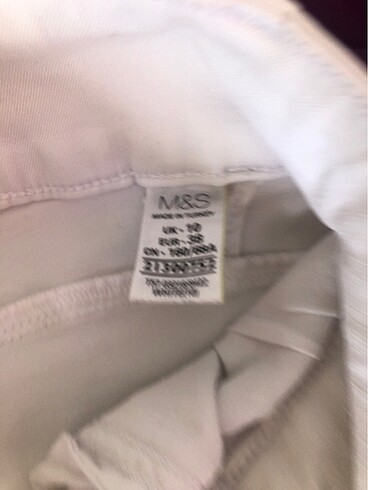 38 Beden beyaz Renk Marks and Spencer
