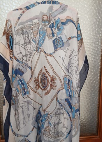 Uzun Bohem Desenli Kadın Kimono - Görsel 2