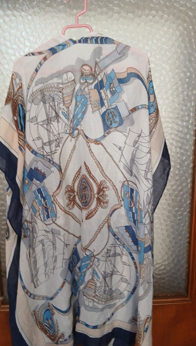 Uzun Bohem Desenli Kadın Kimono - Görsel 2