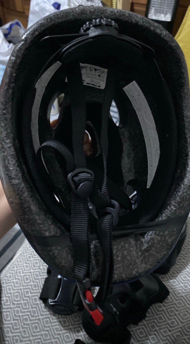 Mavi Plastik bisiklet  dirsek bileklik Diz kask koruyucuları - Görsel 4