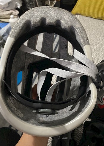 Oxelo Bantlı Siyah bisiklet dirseklik bileklik Diz Koruyucu kask - Görsel 6