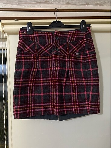 Kaşe ekose tommy hifiger