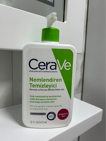 Cerave nemlendiren temizleyici