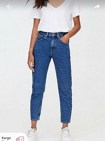 pull and bear mom jean