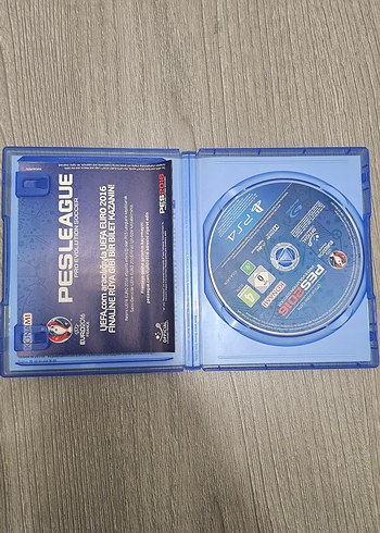 Sony PES 2016 PS4 Euro 2016 Resmi Futbol Oyunu