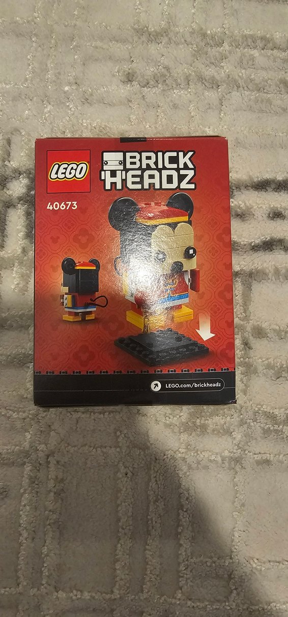 LEGO Mickey Mouse BrickHeadz 40673 Seti - Görsel 2