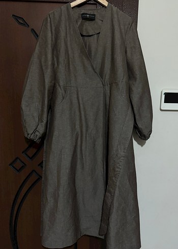 Bej Keten Kap - Görsel 3