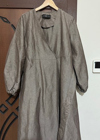 Bej Keten Kap - Görsel 2