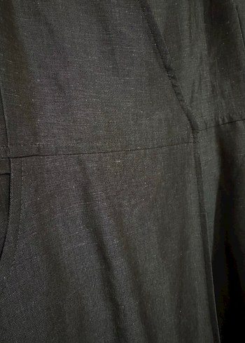 Bej Keten Kap - Görsel 4