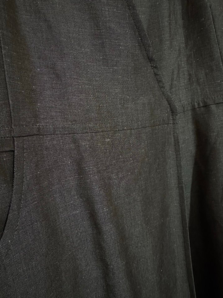 Bej Keten Kap - Görsel 4