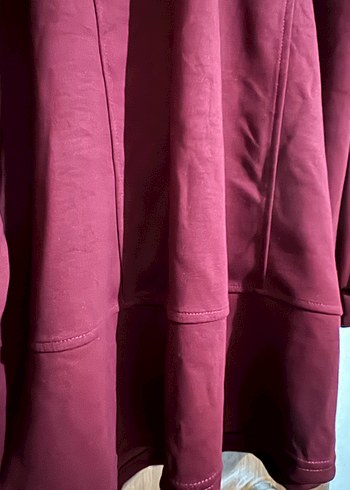 Bordo Kadın Kapüşonlu eşofman takımı - Görsel 6