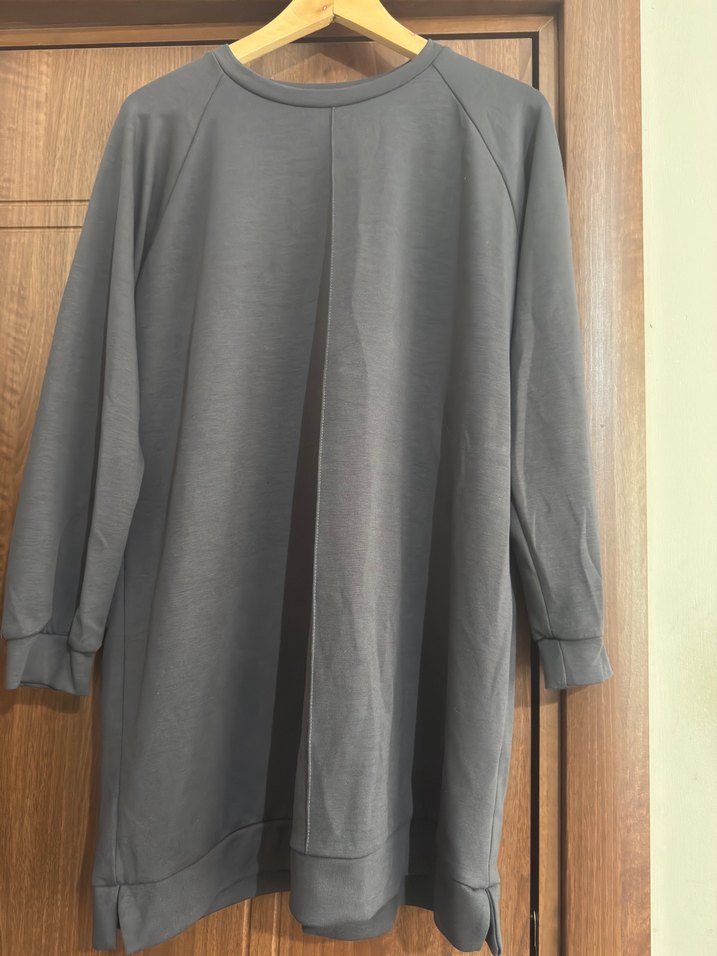 Gri Uzun Kollu Eşofman Takımı - Görsel 2