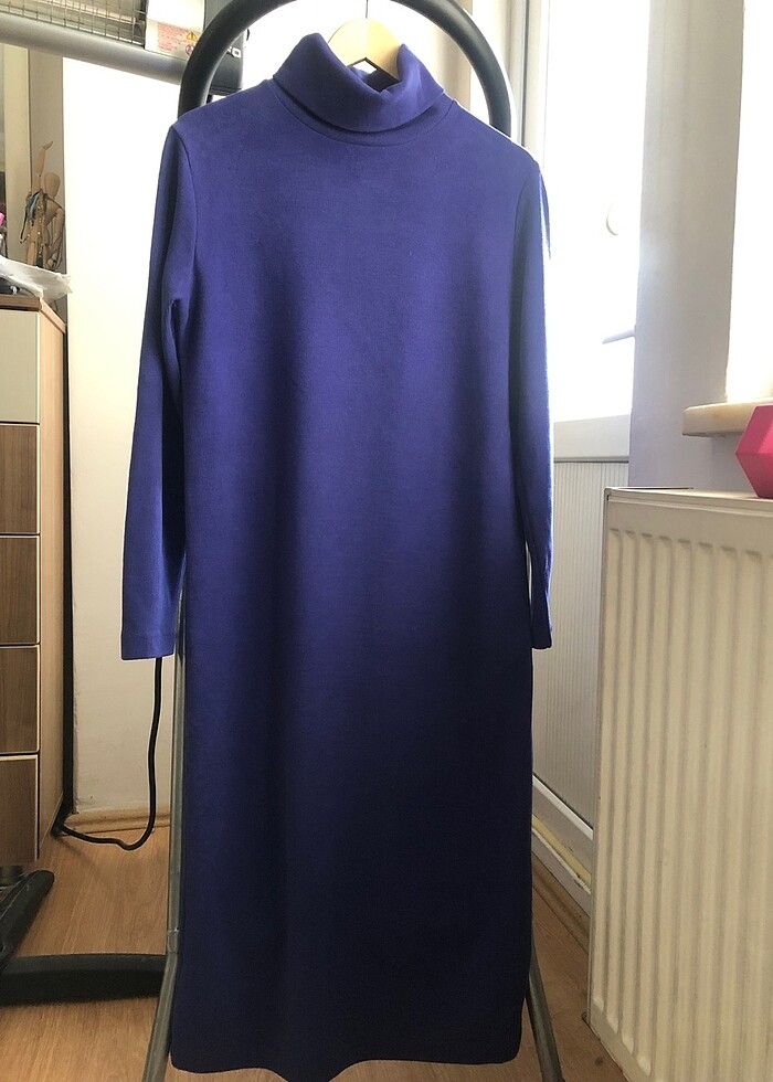 Kadife elbise - Görsel 2