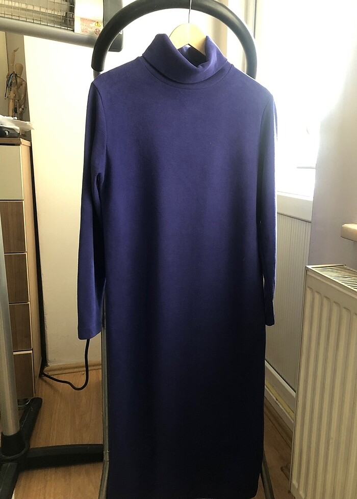 Kadife elbise - Görsel 4