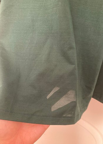 xs Beden yeşil Renk H&M Kadın Yeşil Kısa Kollu Basic Bluz