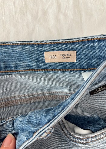 28 Beden mavi Renk Mavi Jeans Tess model yüksek bel skinyy