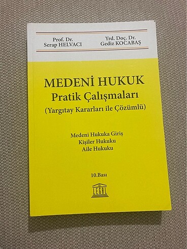 Medeni hukuk pratik çalışmaları