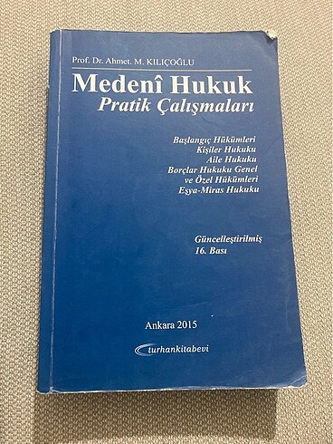 Medeni hukuk pratik çalışmaları