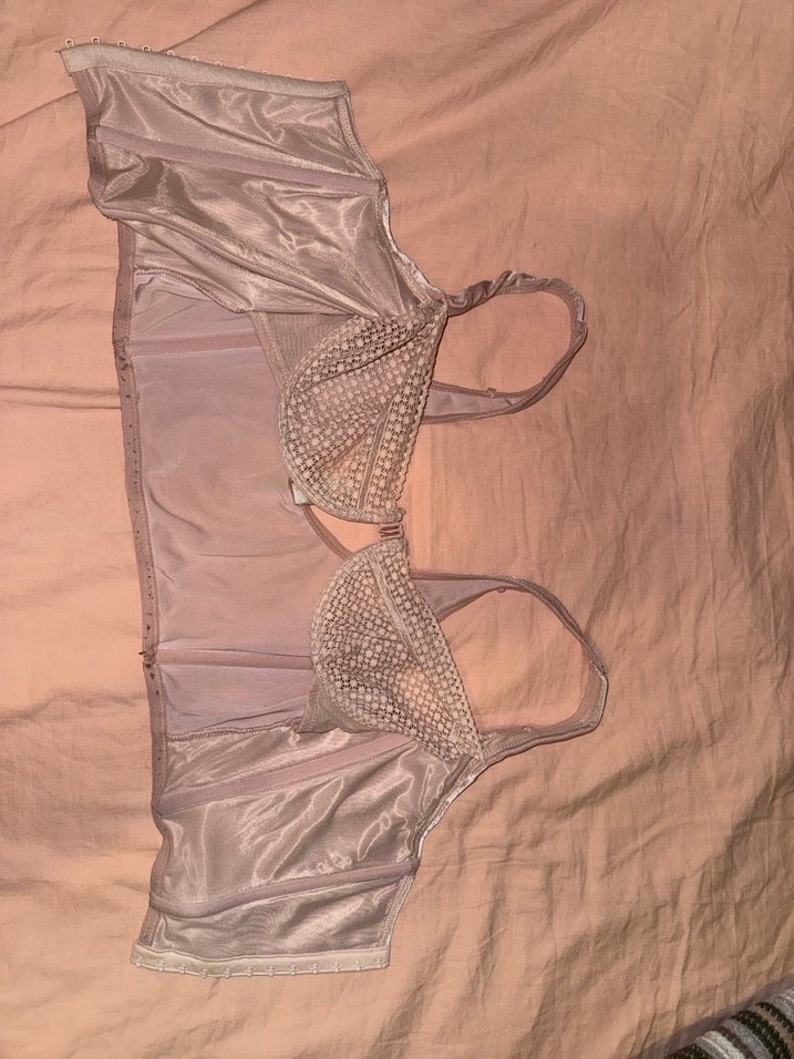 Bej Parlak Midi Straplez Büstiyer penti - Görsel 3