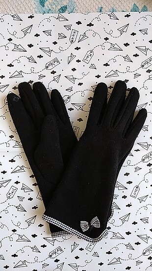 Siyah s beden kışlık eldiven