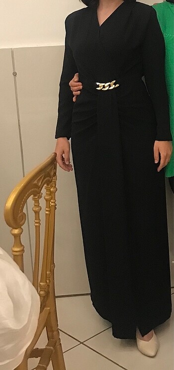 38 Beden Siyah elbise