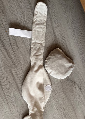 Nakışlı Gri Beyaz Çocuk Uyku Aksesuarı - Görsel 3