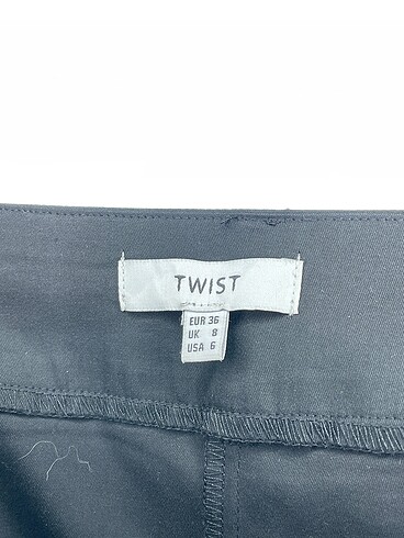 36 Beden siyah Renk Twist Kumaş Pantolon %70 İndirimli.
