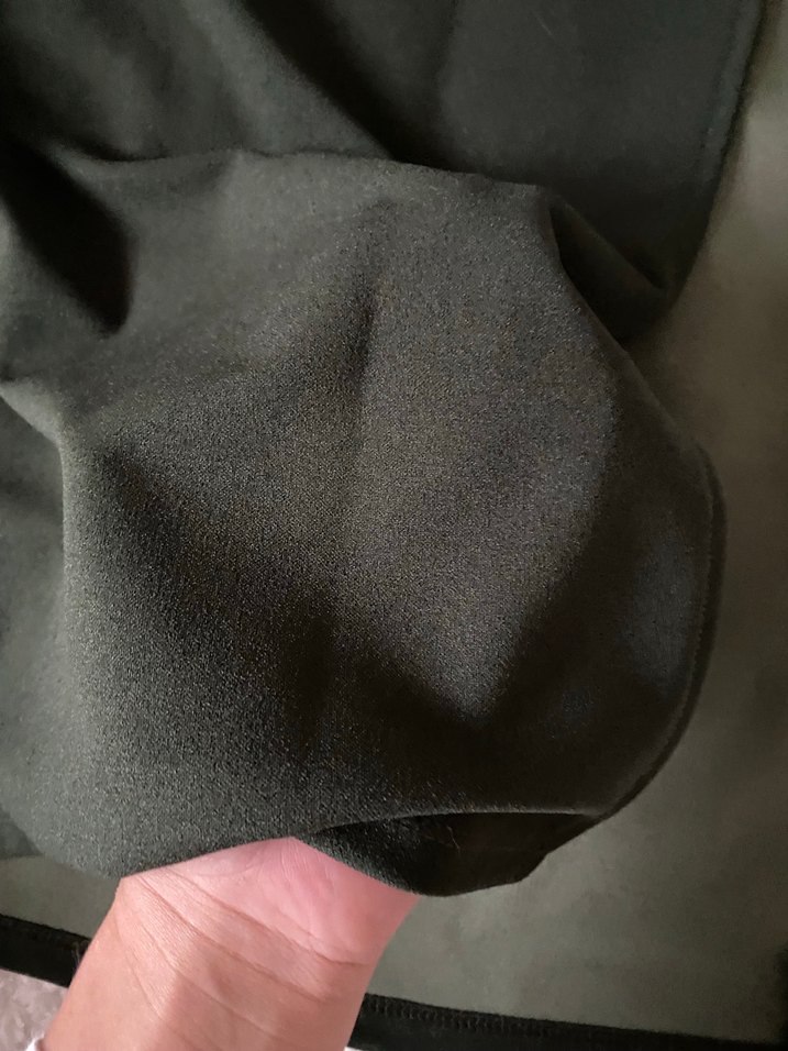 Yeşil Pamuklu Uzun Kadın Etek - Görsel 4