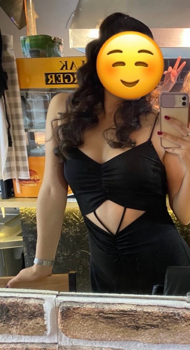 Siyah ince askılı Kadın Tulum - Görsel 3