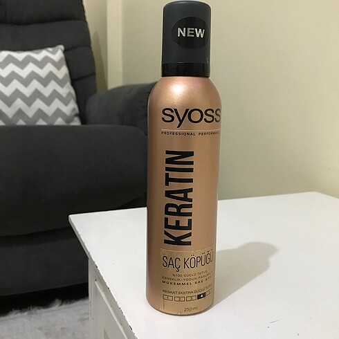 Syoss keratin saç köpüğü