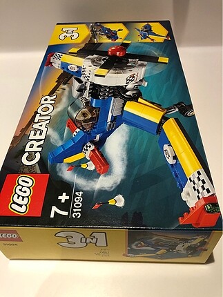Lego creator yarış uçağı