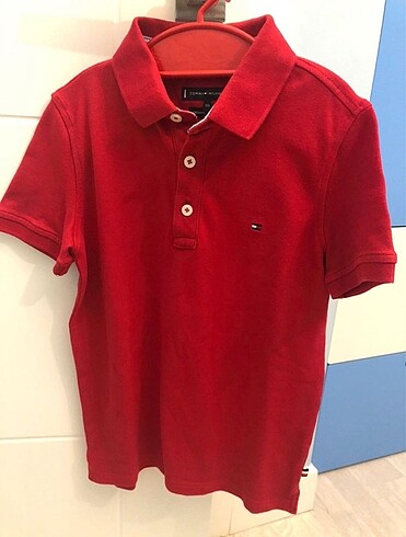 Orjinal tommy hilfiger polo yaka tişört