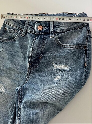 8 Yaş Beden mavi Renk H&m erkek çocuk tarz jean