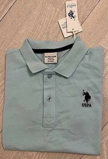Polo orjinal aqua mavisi çocuk tişört
