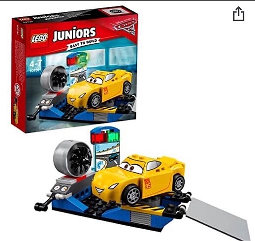 Lego juniors cruz Ramirez yarış simülatr