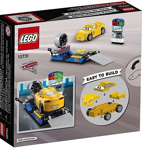 Diğer Lego juniors cruz Ramirez yarış simülatr