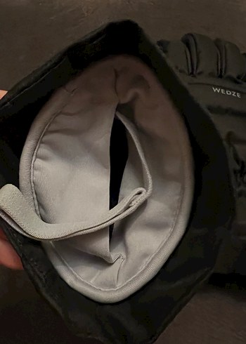 Erkek Çocuk Siyah Kayak Eldiveni - Görsel 2