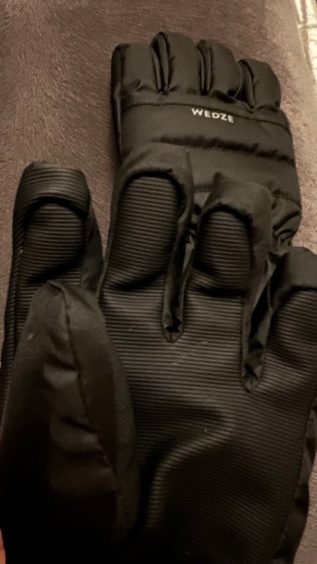 Erkek Çocuk Siyah Kayak Eldiveni - Görsel 3
