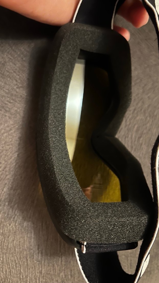 Siyah Çocuk Yetişkin s beden  Kayak Gözlüğü - Görsel 4