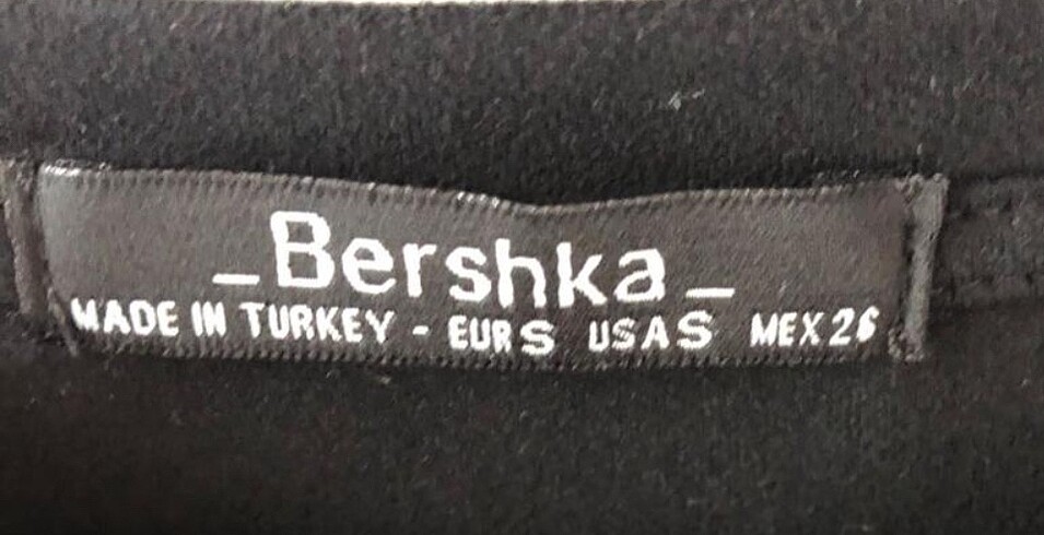 s Beden Stradivarius saçaklı nubuk bluz