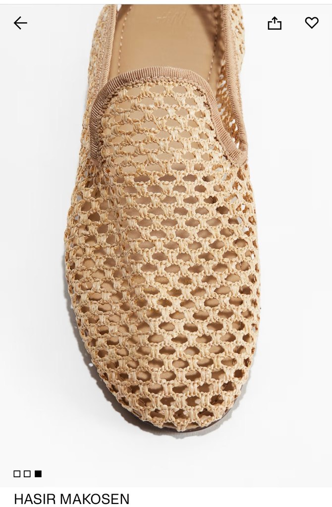 Bej Örgü Hasır Makosen - Görsel 3