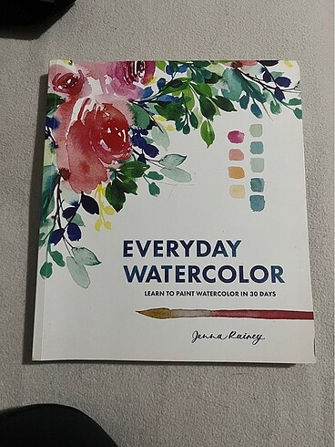 Everyday Watercolor Suluboya Eğitim Kitabı