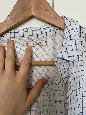 s Beden Pull and bear gömlek kareli