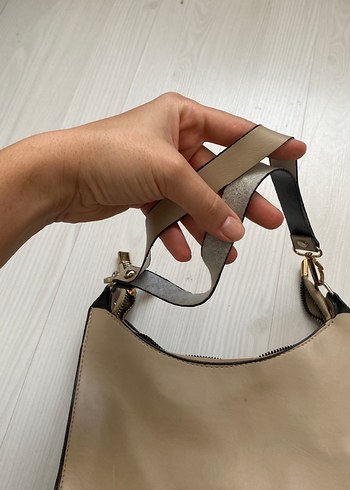 Bej omuz çantası - Görsel 2