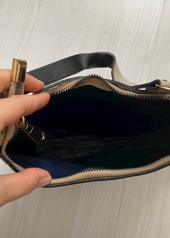 Bej omuz çantası - Görsel 3