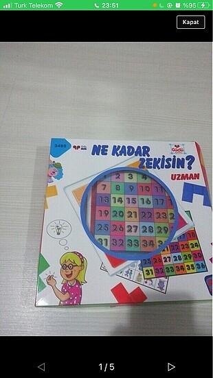 Eğitici çocuk oyunu