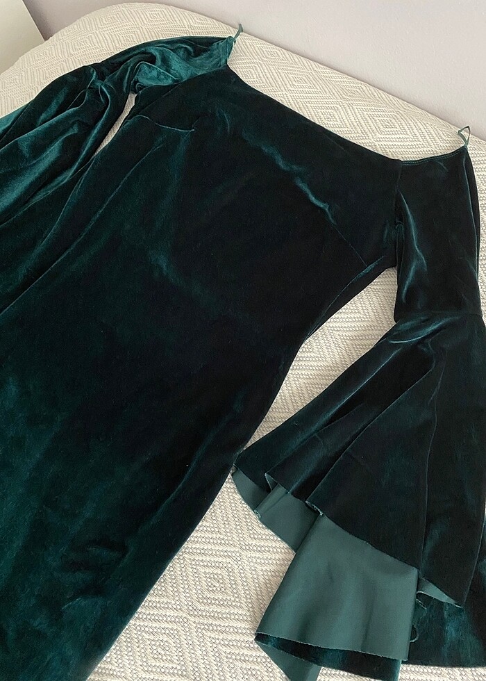 şık gece elbisesi - Görsel 2