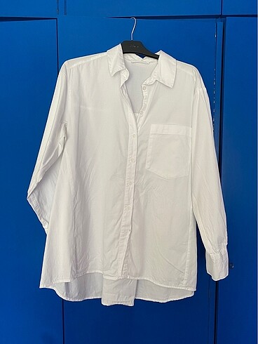 Primark beyaz oversize gömlek